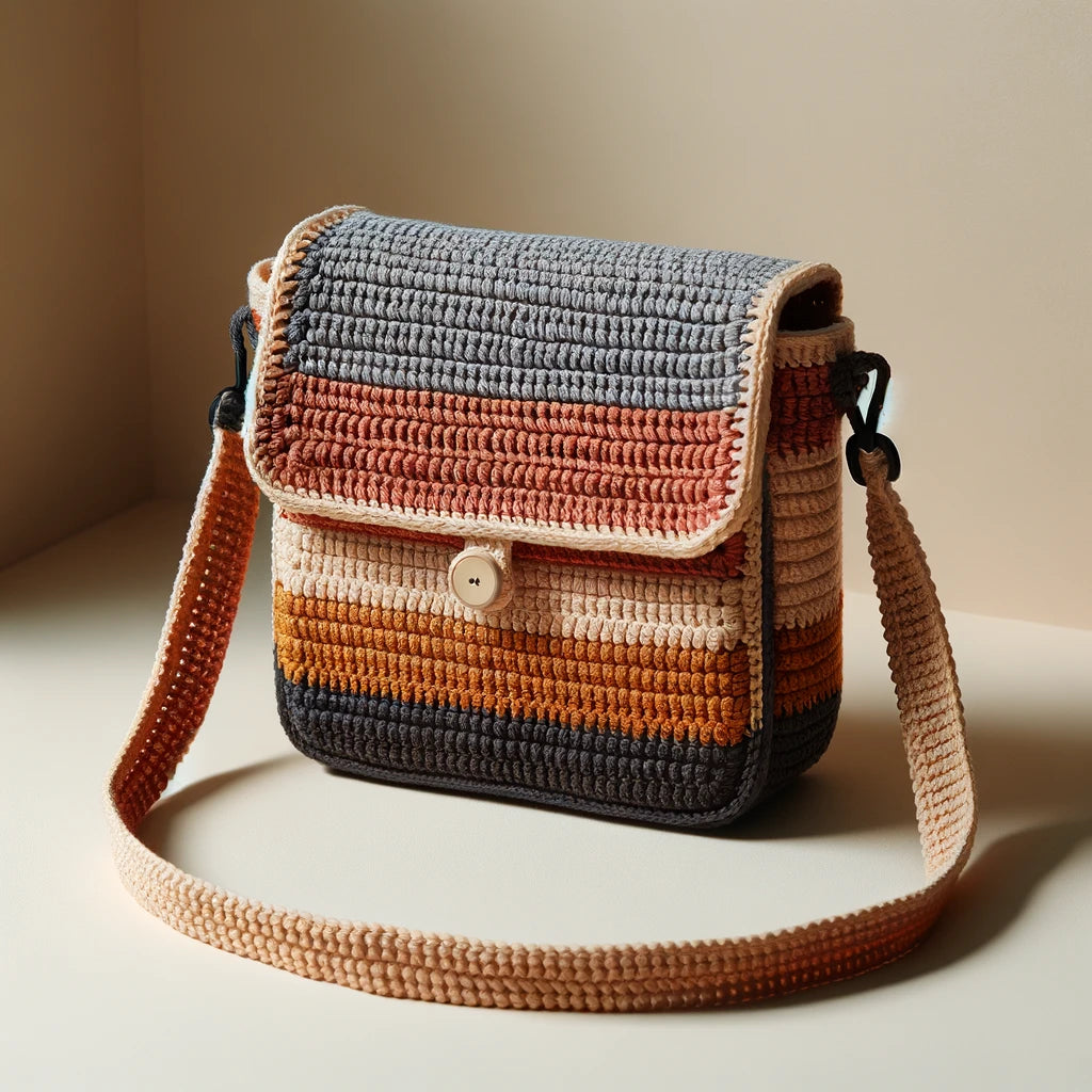 Crochet Cross Bag