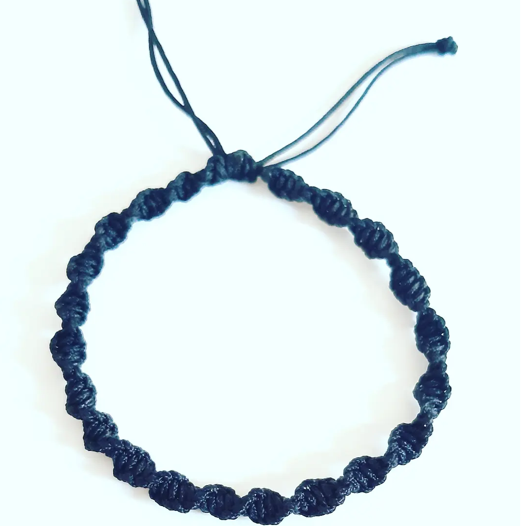 Spiral Macrame (Shamballa) Bracelet