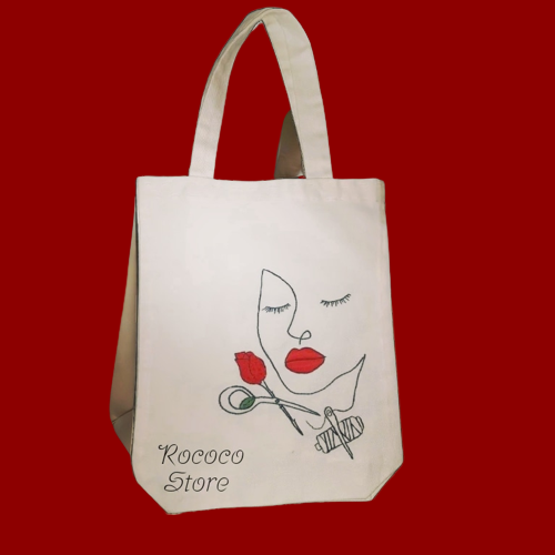 Embroidery Tote Bag