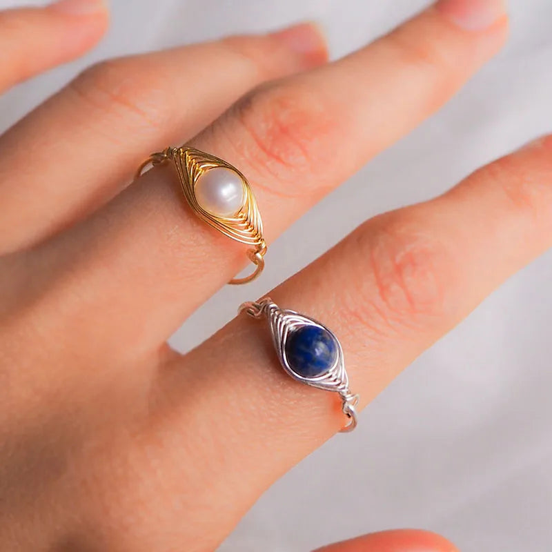 Eye Shape Rings