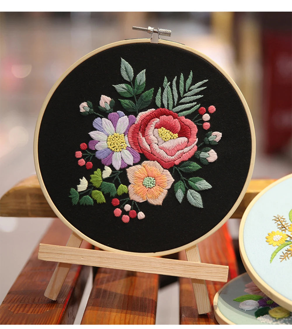 Flowers Plants Embroidery