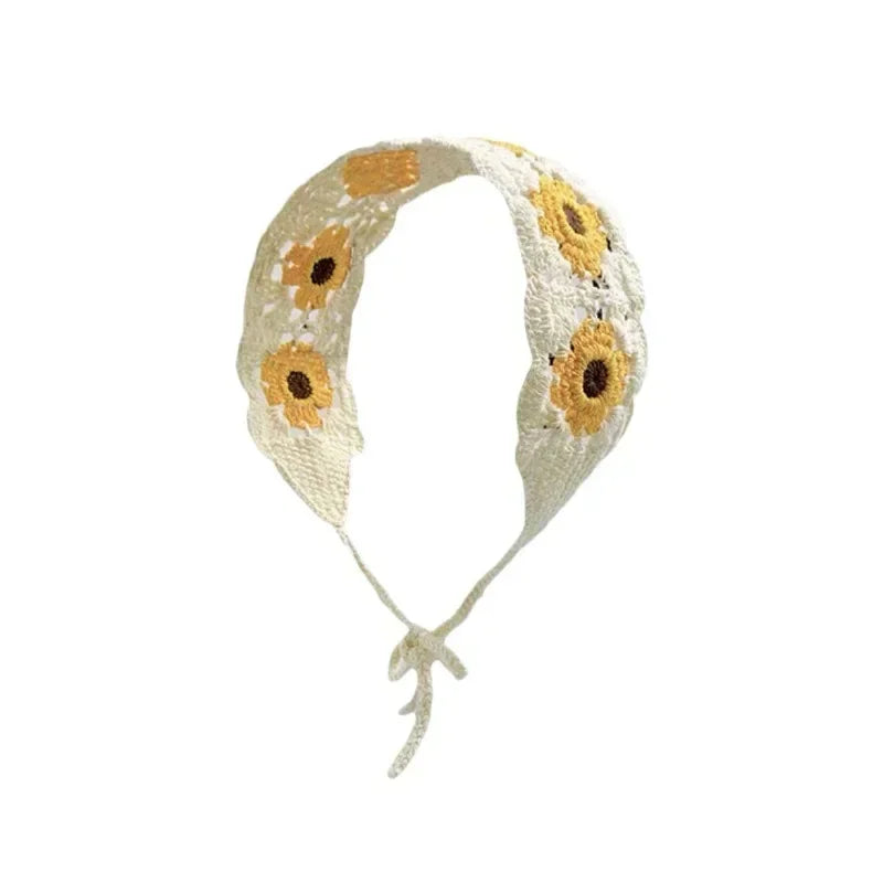 Korean Ins Sunflower Headband