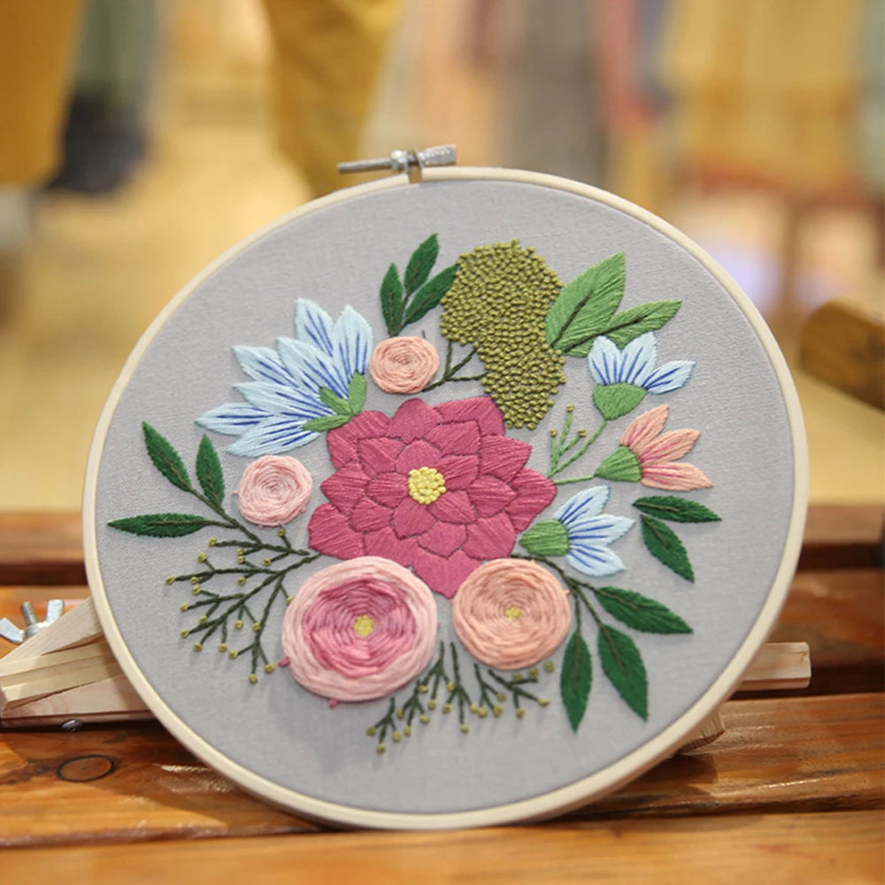 Flowers Plants Embroidery
