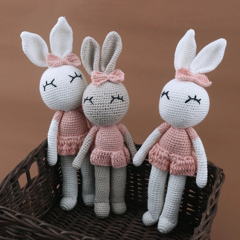 Baby Crochet Stuffed Bunny Toys