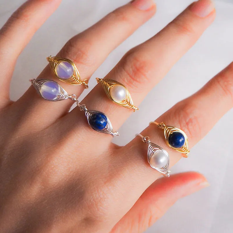 Eye Shape Rings