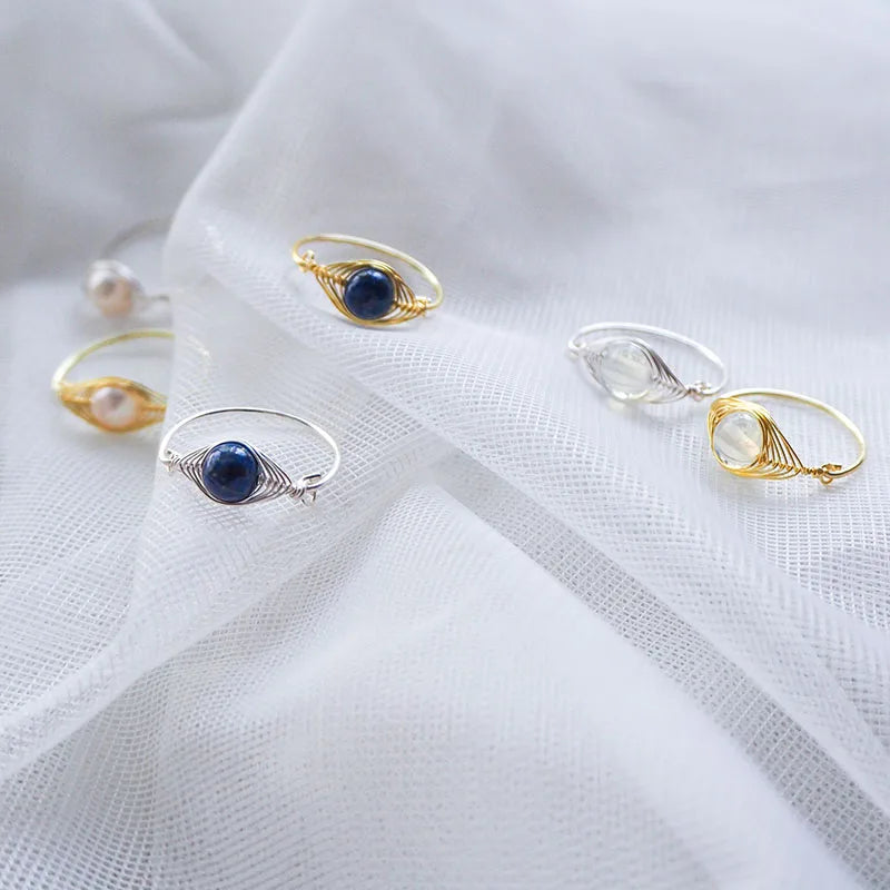 Eye Shape Rings